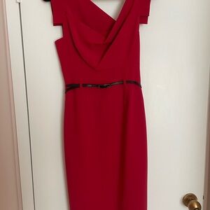 Elegant Red Women's Dress